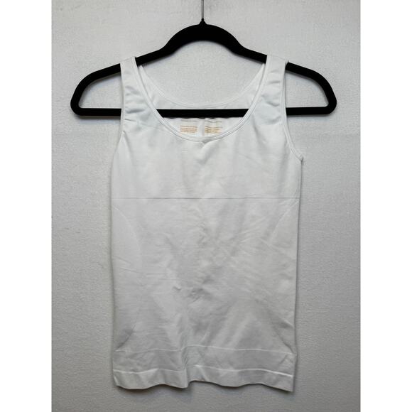 Shaperrmint Shaping Tank Cami, White, XL - Picture 1 of 3